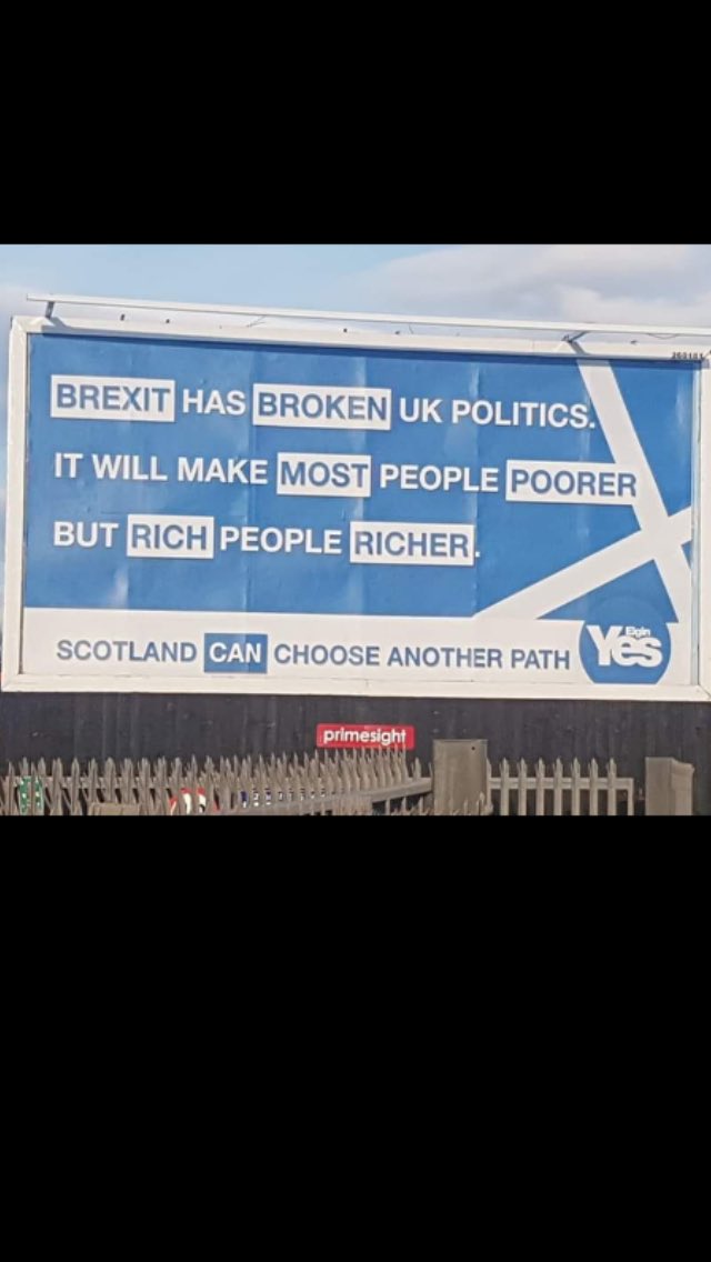 Raypatt71's tweet photo. #brexitshambles #brexit #indyref2 #scotland @theSNP @citizentommy #leaveunion #DissolveTheUKUnion https://t.co/oRrF7HfL3b