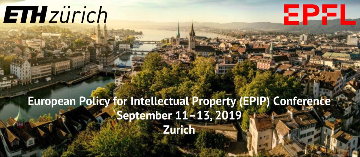 Last chance to the submit your paper to the EPIP2019 conference on #IntellectualProperty. We welcome submissions of academic papers related to all disciplines of #IP.  Deadline: April 14. More information: epip2019.org

Please retweet