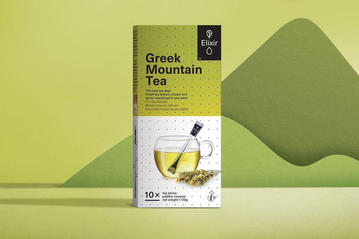 VZhupanova's tweet photo. Packaging of Elixir #teasticks shows the product  in the front artwork  to show how it works https://t.co/vjJHO12csb #packaging #design #tea https://t.co/ZdivhFv0Jh