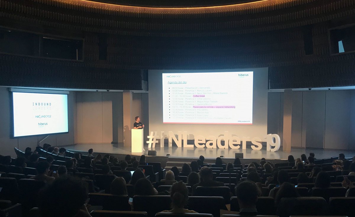¡Bienvenidxs a #INLeaders19! Arrancamos esta séptima edición desde Madrid en el auditorio de la Mutua Madrileña. ¿Estáis a punto? Go!