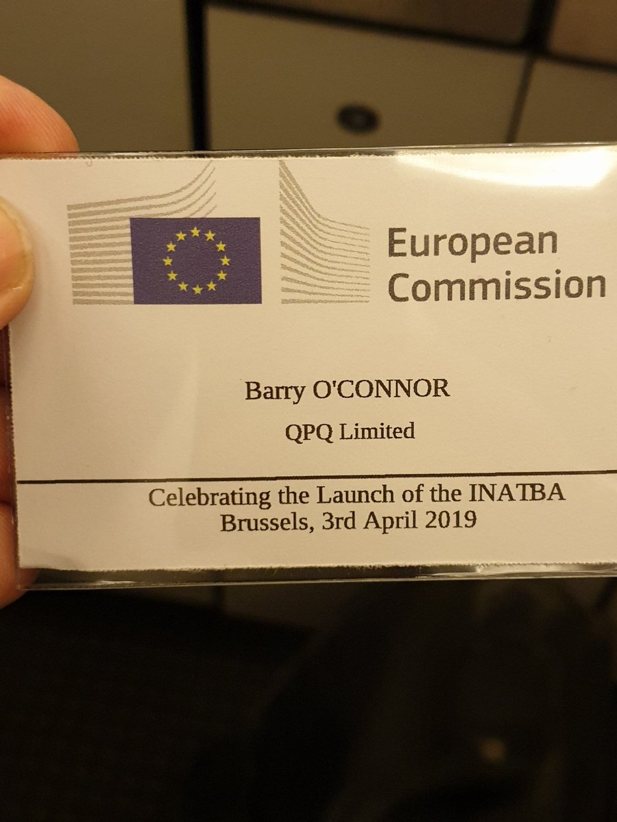 boc111's tweet photo. Very honoured to be at the official launch of #inapta today in Brussels with @GregChewQPQ
#blockchain #dlt #qpq https://t.co/9scY3NPVpM