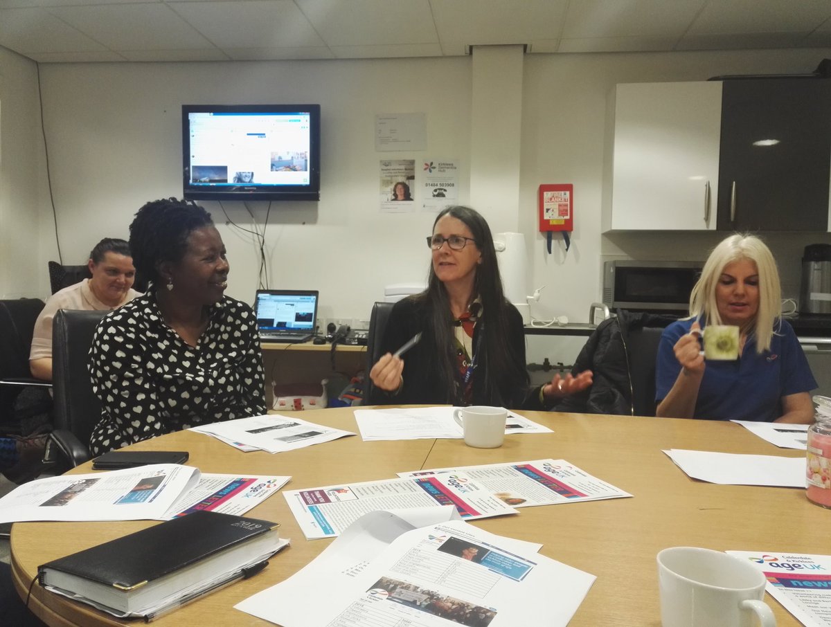 ColinCromack's tweet photo. Learning all about social media with @AgeUKCK . Great turn out and fab presentation. With @ButlandLisa #gettingthemessageout https://t.co/8p4uuUNfLC