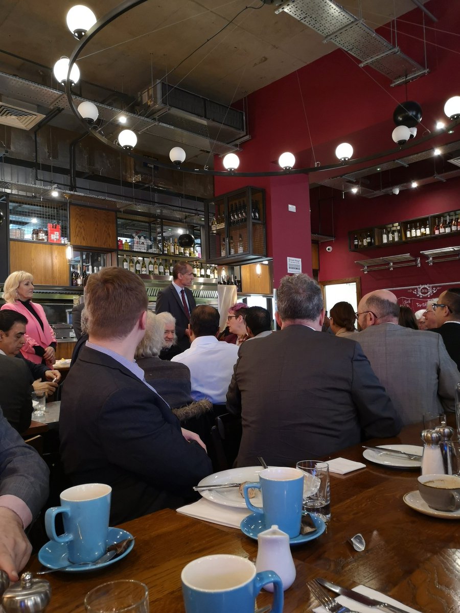 steve_garelick's tweet photo. @Bill_Esterson @ibrahim_Dogus @RajeshAgrawal at SME for Labour #labourrosenetwork  this morning in Westminster Thanks to Ibrahim for hosting this event affirming support for Small and Medium business aUK wide. #readyforgovernment https://t.co/7qSL4IQ8Pr