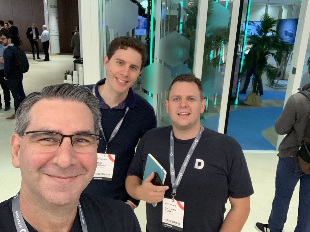 <a href="/dataweavers/"></a> team repping in #London at the Sitecore Experience Day. <a href="/SUGCONF/">SUGCON</a> sponsors tomorrow.