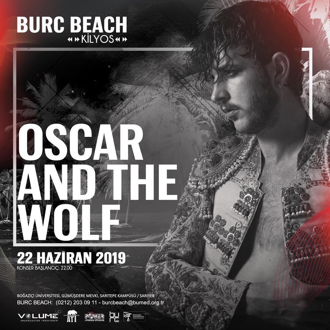 GNC Event (@gncevent) on Twitter photo Oscar and The Wolf 22 Haziran’da İstanbul Burc Beach’de! <a href="/oscarandthewolf/">Oscar and the Wolf</a> <a href="/VolumeUpORG/">VolumeUpOrganizasyon</a> Oscar and The Wolf 22 Haziran’da İstanbul Burc Beach’de! <a href="/oscarandthewolf/">Oscar and the Wolf</a> <a href="/VolumeUpORG/">VolumeUpOrganizasyon</a>