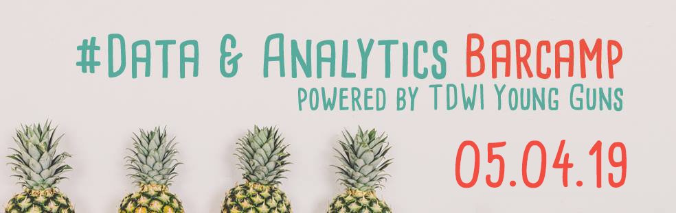 Friday is #Barcamp time - register now for the #TDWI #Data &amp; #Analytics BarCamp in #Stuttgart and be there to discuss all things data. tdwi.eu/veranstaltunge… <a href="/TDWI_EU/">TDWI EUROPE</a> <a href="/pragmatic_apps/">pragmatic_apps</a>