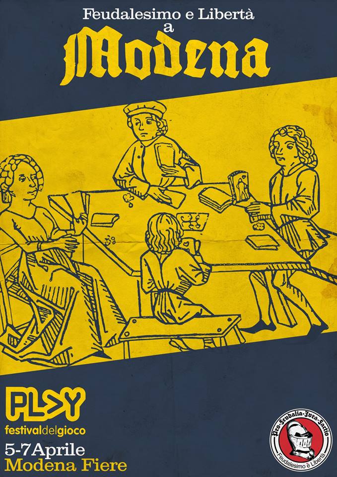 LoImperatore's tweet image. Anche codesto anno (5-7 Aprile) ci troverete nel Padiglione B con le casacche et con il nostro nuovo ludo 1347 che potrete provare et acquistare

@PLAYmodena #modenaplay #play #festivaldelgioco #play2019 #modena2019 #giocodatavolo #giochidatavolo #boardgame #boardgames #fel #1347