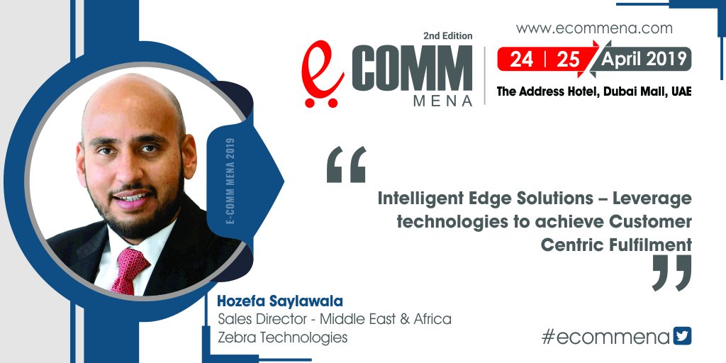 infinityconf's tweet image. Meet our Expert Speaker Hozefa Saylawala from Zebra Technologies. Hozefa will be sharing insights on "Intelligent Edge Solutions - Leverage technologies to achieve Customer Centric Fulfilment."
Book at ecommena.com/registration.h…
#ecommena #ecommerce #dubai #gcc #mena #supplychain