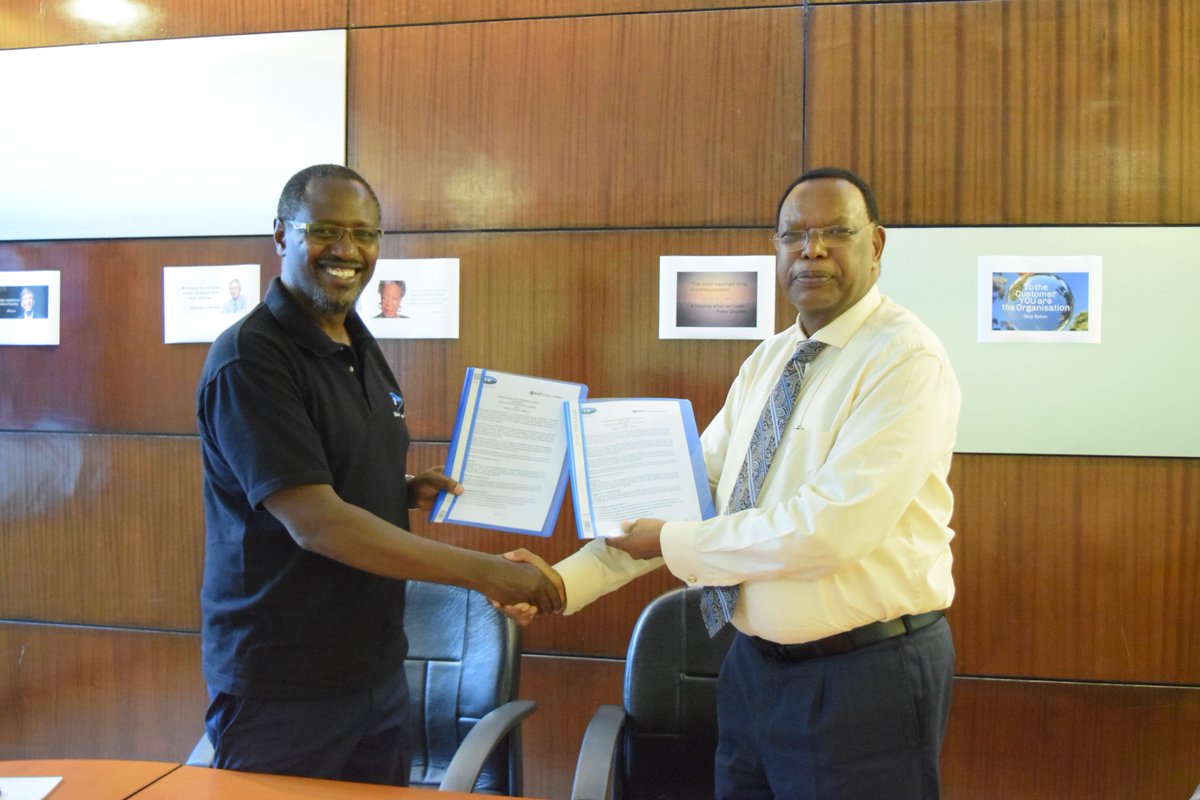 EsriEA's tweet photo. Esri Eastern Africa has today signed an MoU with the Kenya Institute of Planners (@PLANNINGKe). The MoU will help promote GIS based planning and GIS based decision making.
#GISforPlanning https://t.co/PuXmUmUI3g