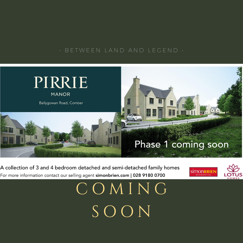 Lotus Homes We Are Delighted To Announce That Our Planning Application Has Been Granted For 70 New Family Homes In Comber Pirrie Manor Will Start Later This Month Comber Newhomes