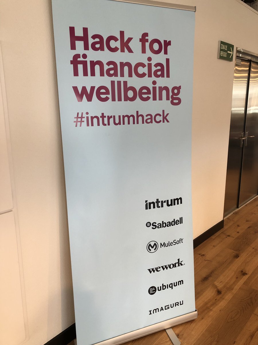 jmlgranados's tweet photo. Hackaton at @IntrumES x financial wellbeing #intrumhack https://t.co/HPu64329BI