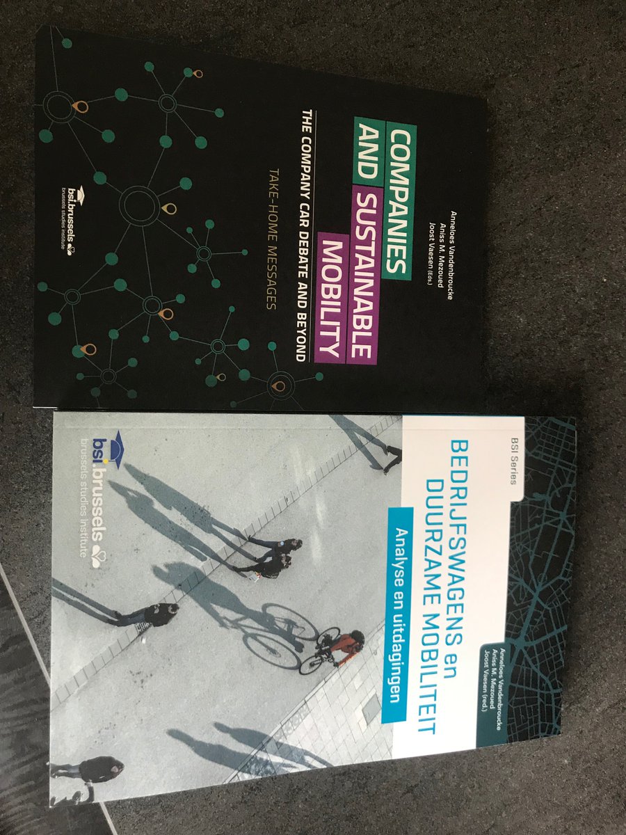 MOBI_VUB's tweet photo. Together with @BcoBrussels , our researchers worked on the research chair about companies and sustainable mobility. Last week at the closing event of this chair a book on company cars was launched. You can buy it here: https://t.co/K6QPx4h4hD
#bedrijfswagens #companycars https://t.co/nRtSQOqTdO