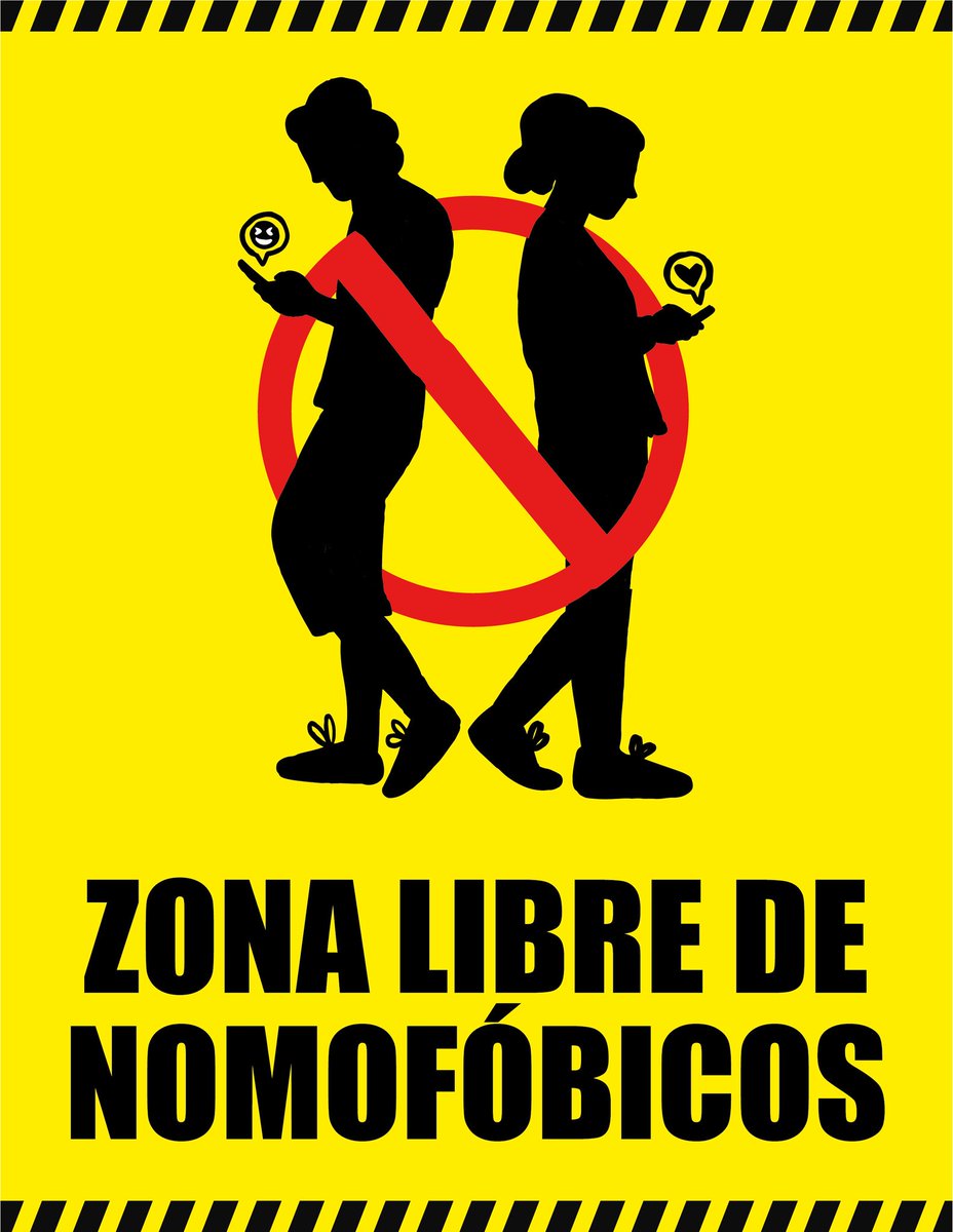 Zona libre de nomofóbicos..