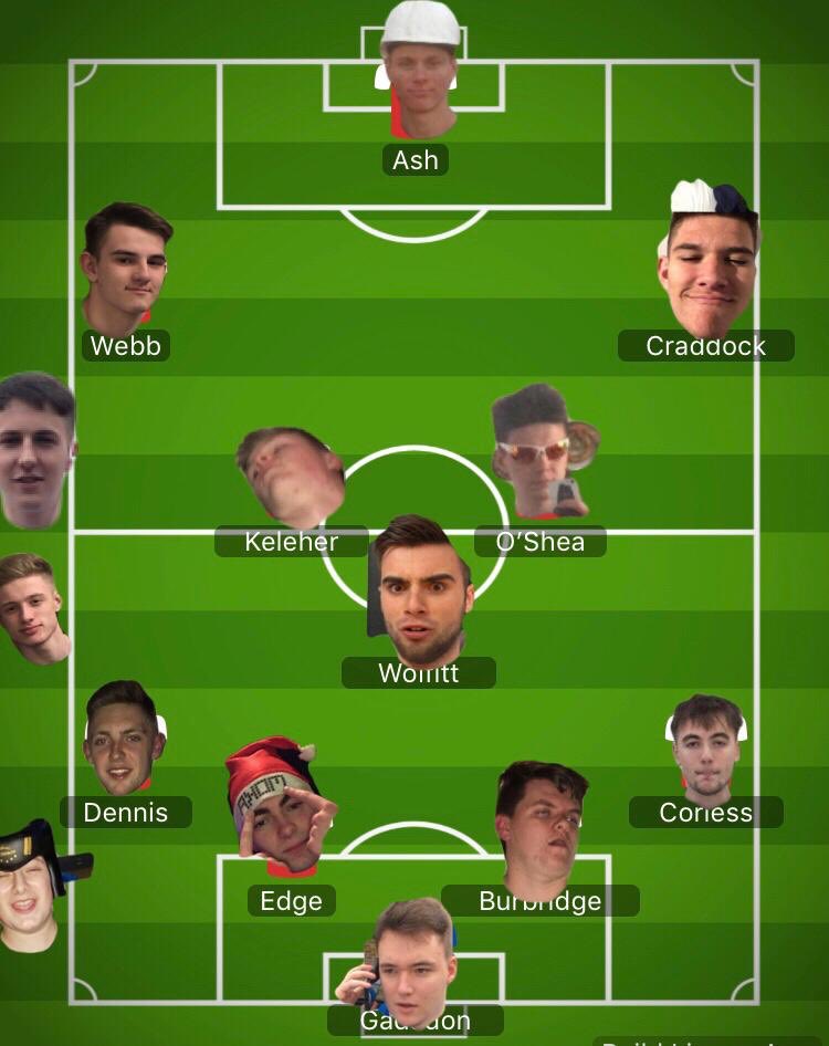 13_oriel's tweet photo. You’re lineup for today https://t.co/XRXUPdQOWP
