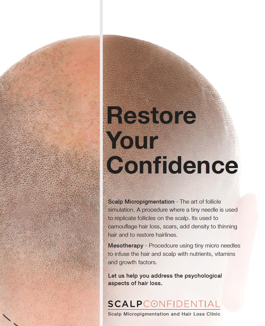 AMPskinandlaser's tweet photo. Restore your hair. Regain your confidence. Book a free consultation at our Scalp Confidential clinic on 1st May and find out how we can help. Call 01295 234 000 or email info@ampclinic.co.uk #hairrestoration #hairloss #micropigmentation #misotherapy #alopecia #hairlossclinic https://t.co/8j1sZlkhJW