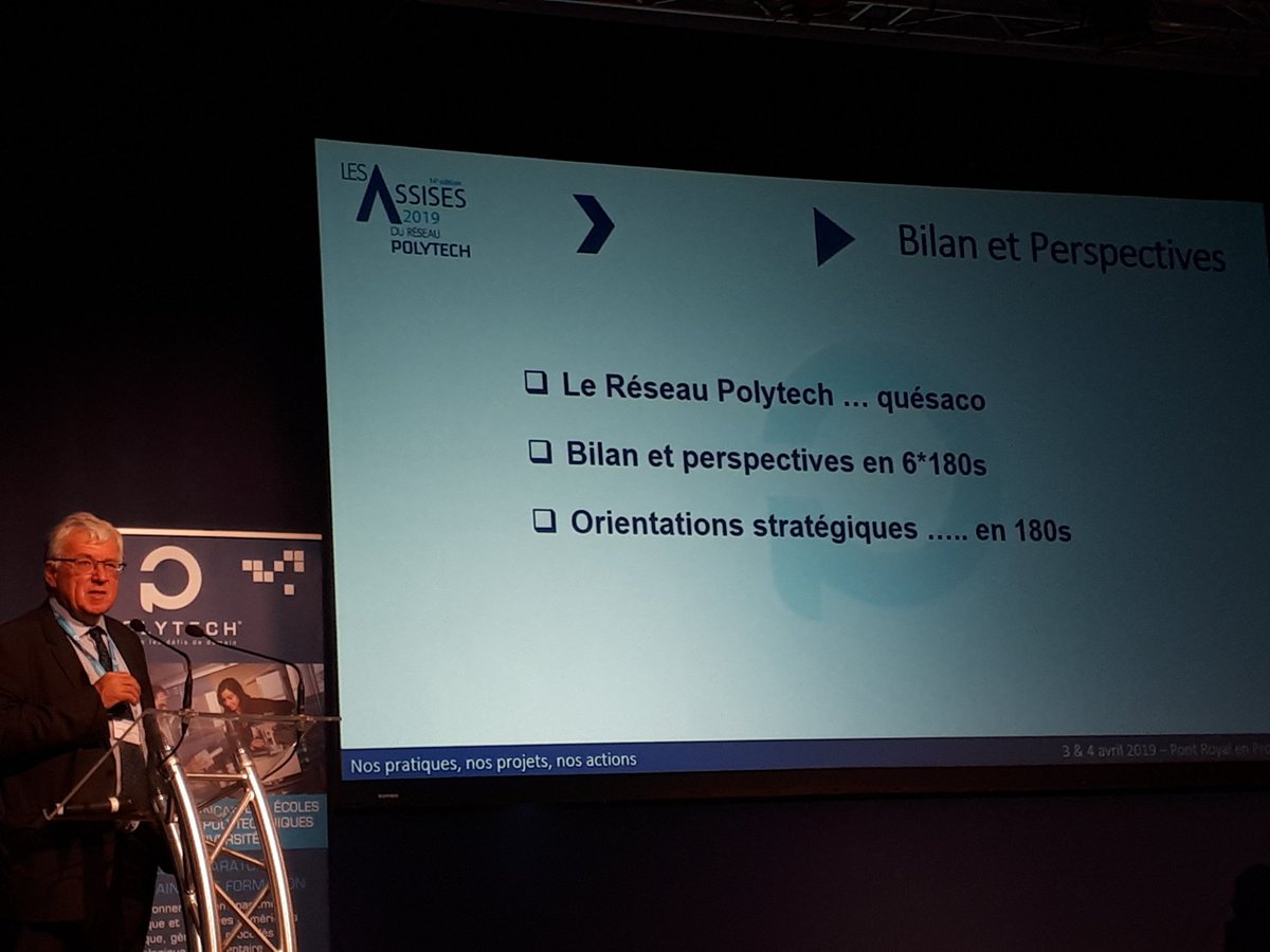 reseaupolytech's tweet photo. La suite des Assises... Bilan et perspectives du réseau Polytech. #AssisesPolytech https://t.co/rU7f5UaKNc