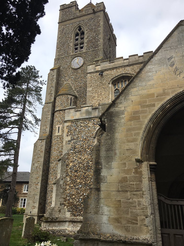 archaeologycoll's tweet photo. A rather lovely church stumbled across today in Cambridgeshire. https://t.co/NObgCfGc86