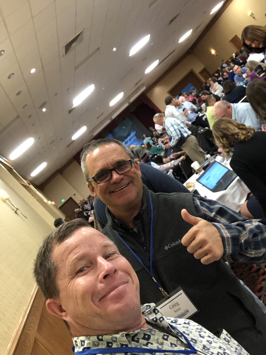 Ready to roll at <a href="/psuextension/">Penn State Extension</a> conference.  Listen to the loud discussions. #psextcon