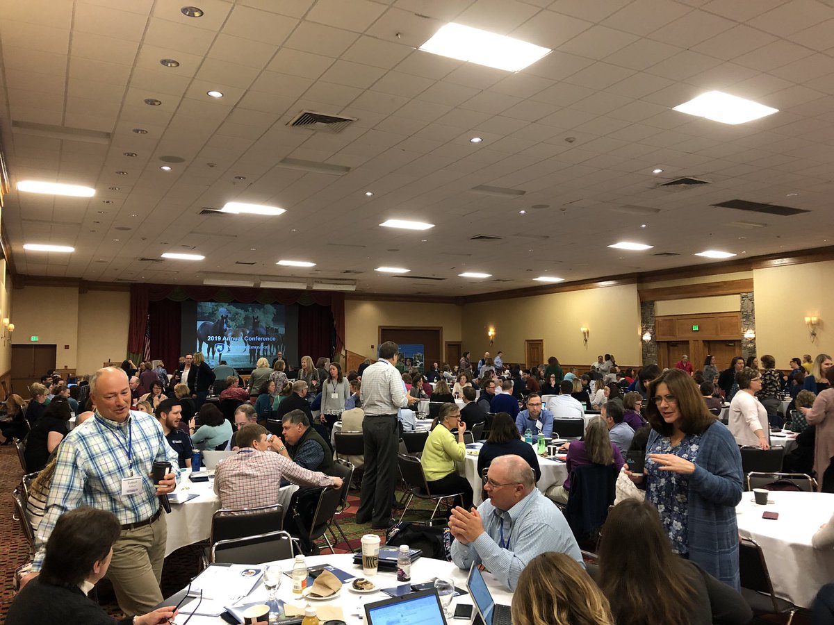jcwcelb's tweet photo. Ready to roll at @psuextension conference.  Listen to the loud discussions. #psextcon https://t.co/8drPmcewM5