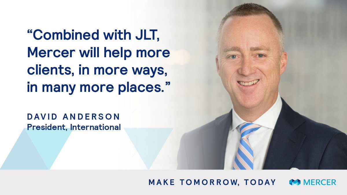 Greater creativity and #innovation. Find out what's possible with @Mercer and <a href="/JLTGroup/">JLT</a> together in the #FutureofWork:  ow.ly/qXrz30ojgm7  #OneMMC #finance