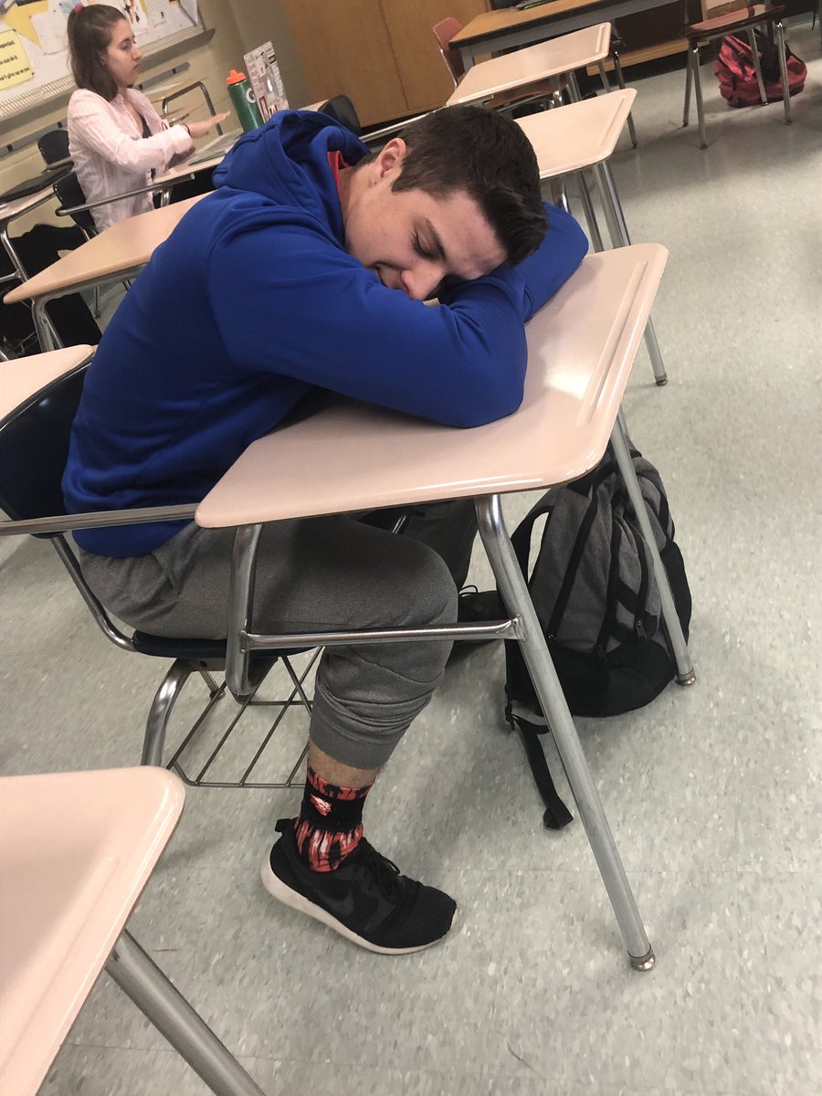 CHEClassof2019's tweet photo. East baseball star Mark Basehore (‘19) rocking the spirit socks just hours before the Cougars home opener. 

Don’t sleep on the Cougies😴😴😴
Show out at 3:45pm to see the boys take on Cinnaminson

(socks still available in limited quantities in C301) https://t.co/GvMuLaBwkq