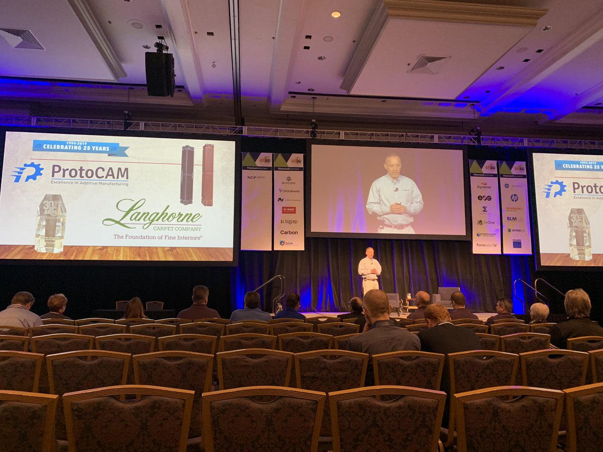 LUadditive's tweet photo. Proud to see VP of @ProtoCAM3D Ed Graham presenting his Advanced Concepts winning Technical Project at #AMUG2019! #lehighvalley #PAtech https://t.co/qaEkxAx1f6