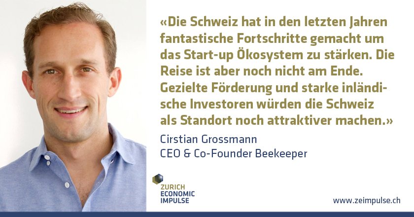 Noch eine Woche bis zum <a href="/zeimpulse/">ZH Economic Impulse</a> . Full house und spannende Diskussionen zur Standortattraktivität für Firmen und Start-ups. Wir freuen uns auf die Start-up Session mit Cristian Grossmann Martin Eichenhofer Phil Lojacono und Thomas Dübendorfer. #ZEI2019 #ecosystems #startups