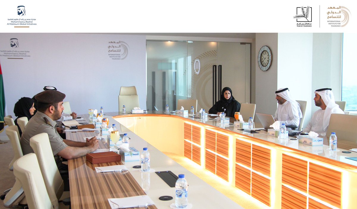 A delegation from the General Directorate of Residency and Foreigners Affairs #Dubai discussed the #YearOfTolerance 2019 initiatives and potential #Cooperation with officials from the International Institute for Tolerance.
 
#IITolerance #Tolerance #GDRFA_Dubai 
<a href="/GDRFADUBAI/">GDRFA DUBAI إقامة دبي</a>
