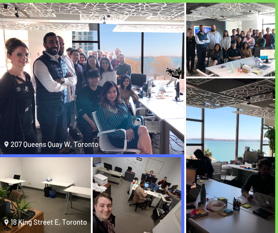 Cyclica's tweet photo. Out with the old, in with the new! After 3.5 years at our 18 King location, we have moved to Toronto’s beautiful Harbourfront area! We are excited to be in this new office as we continue to grow &amp; solve the most complex problems in drug discovery. #Toronto #Innovation #HIW2019 https://t.co/76aANwXhFW