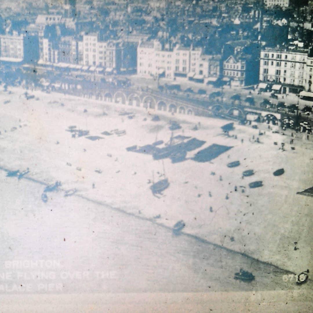 Check out this birds eye view of the Brighton fishing quarter taken from an aeroplane flying over the palace pier.

#museum #fishingquarter #Brighton #BrightonSeafrontHeritageTrust