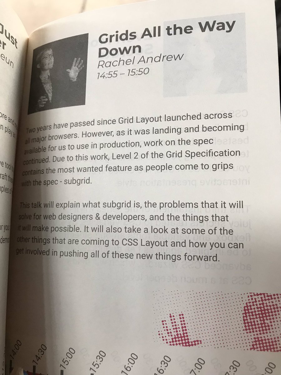 TheHashton's tweet image. Excited for @rachelandrew and her exploration of CSS Subgrids and a retrospective of grid two years on @FrontendNE 

#css #frontend #FrontendNE