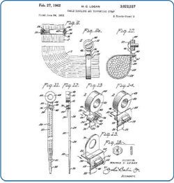 For the next two years Maurus worked on a number of concepts until settling on the one that worked the best, patenting it in 1958 as the ‘Ty-Rap’/5