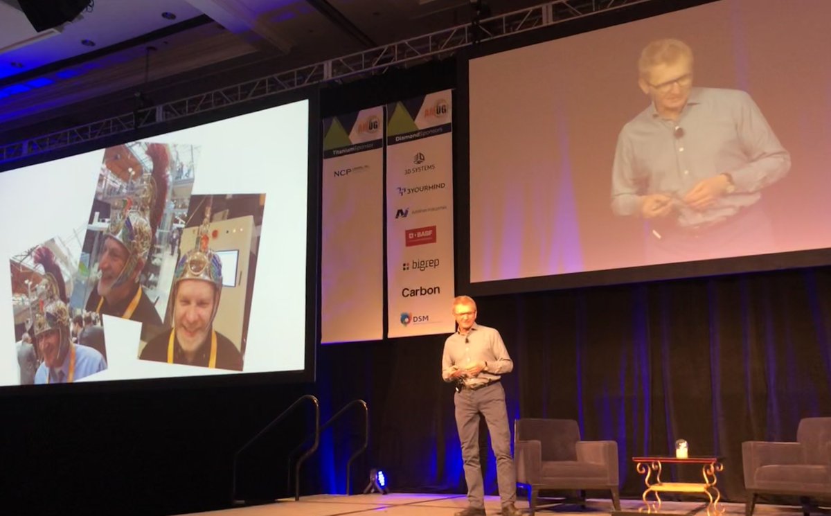 DEeditor's tweet image. Custom Prototypes' "Helmet Guy" explains how they recreated Mark Antony's lost helmet and won last year's AMUG Technical Competition in the Advanced Finishing category. #amug2019 #AdditiveManufacturing More: customprototypes.ca/single-post/20…