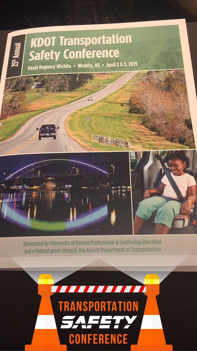 DriveSafeKansas's tweet photo. The KDOT Transportation Safety Conference concludes today in Wichita. Traffic safety advocates, law enforcement and statewide partners are in attendance. #TSCWichita https://t.co/VZl5SFsYF1