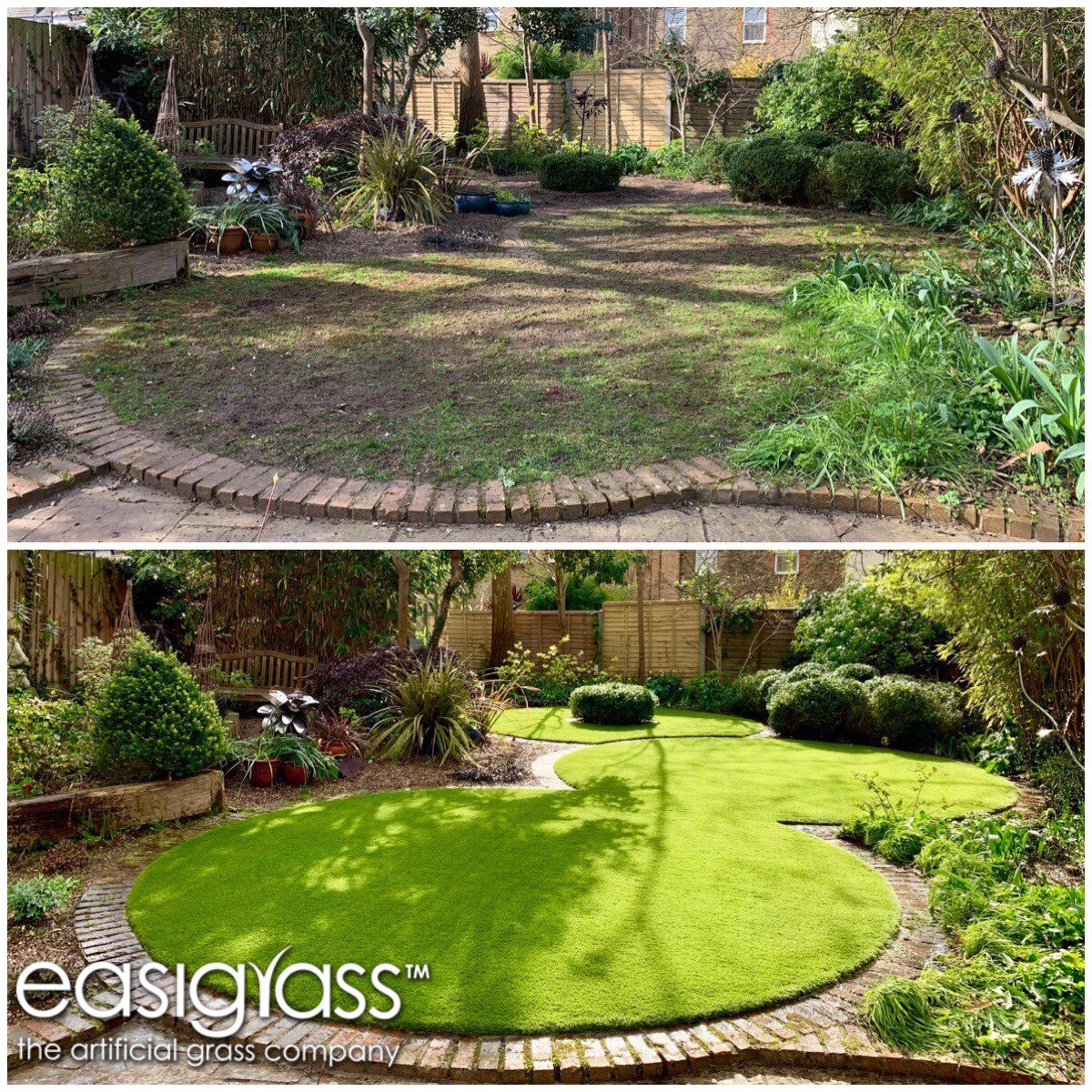 Easigrass's tweet photo. What a stunning transformation! A beautiful #ArtificialGrass lawn with some amazing flora surroundings.
.
#Easigrass #easigrassuk #garden #gardens #gardening #johnlewis #gardensofinstagram #gardendesign #artificialgrass #green #grass #unitedkingdom #astroturf #design #instagarden https://t.co/KIv923lhhw
