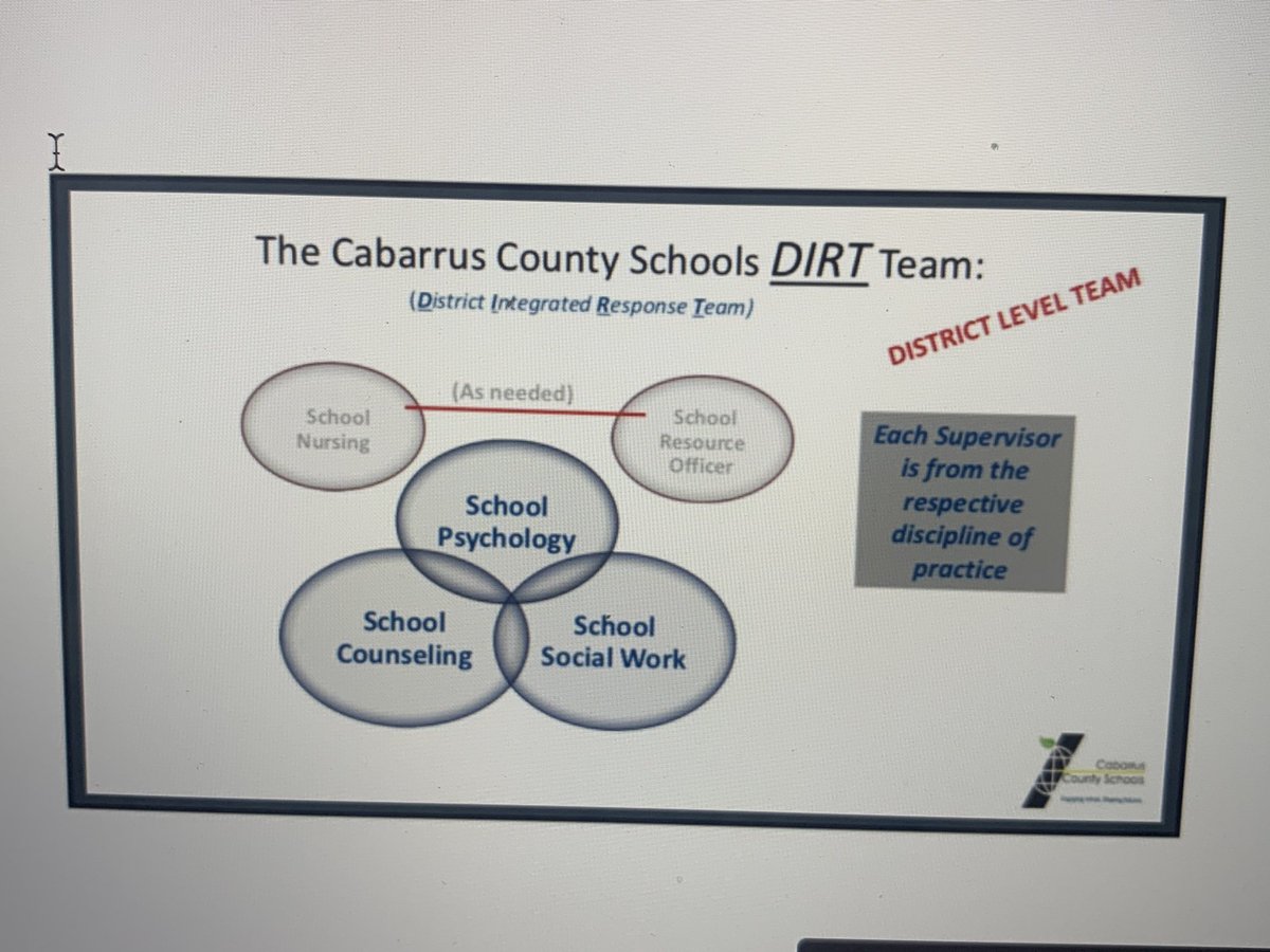 BethRiceIABS's tweet image. District teaming structure example #LearningConference2019 @NCMSTitans @NWHigh #NCMTSS