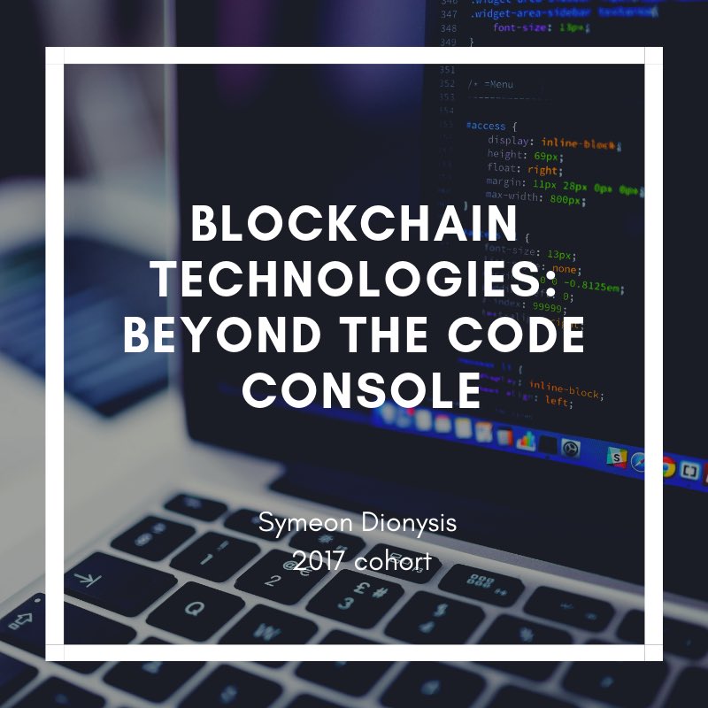 HorizonCDT's tweet photo. Check out Symeon Dionysis’s (2017 cohort) #PhDresearch “Blockchain Technologies: Beyond the Code Console”
https://t.co/Iz6vfXve7M
#HorizonCDT #HorizonDER #digitaleconomy #blockchain #algorithmictrust #computerscience #digitalcurrency #computerscience #phdresearch https://t.co/QC8veOrclM