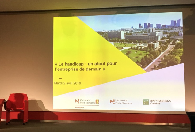 CardifLab's tweet photo. ⚡️ Retrouvez les temps forts de la Conférence #HandiPlus avec @bnpp_cardif et @UParisNanterre. Un digest en 17 tweets qui donne une nouvelle vision sur le #handicap https://t.co/W1WF2VqF6X #Diversité #Inclusion https://t.co/KT3p1RJrif