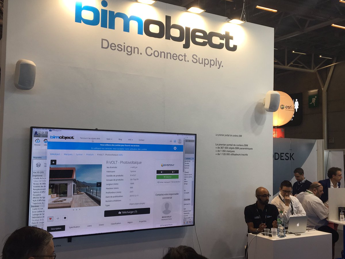 BIMobjectFrance's tweet image. Ne manquez pas nos ateliers -démonstrations #BIM cet après midi : stand E18/G17 
#odf, #EQUITONE, #VELUX Commercial, #Xella Group
Ci-animes par @BIMobject et nos partenaires !