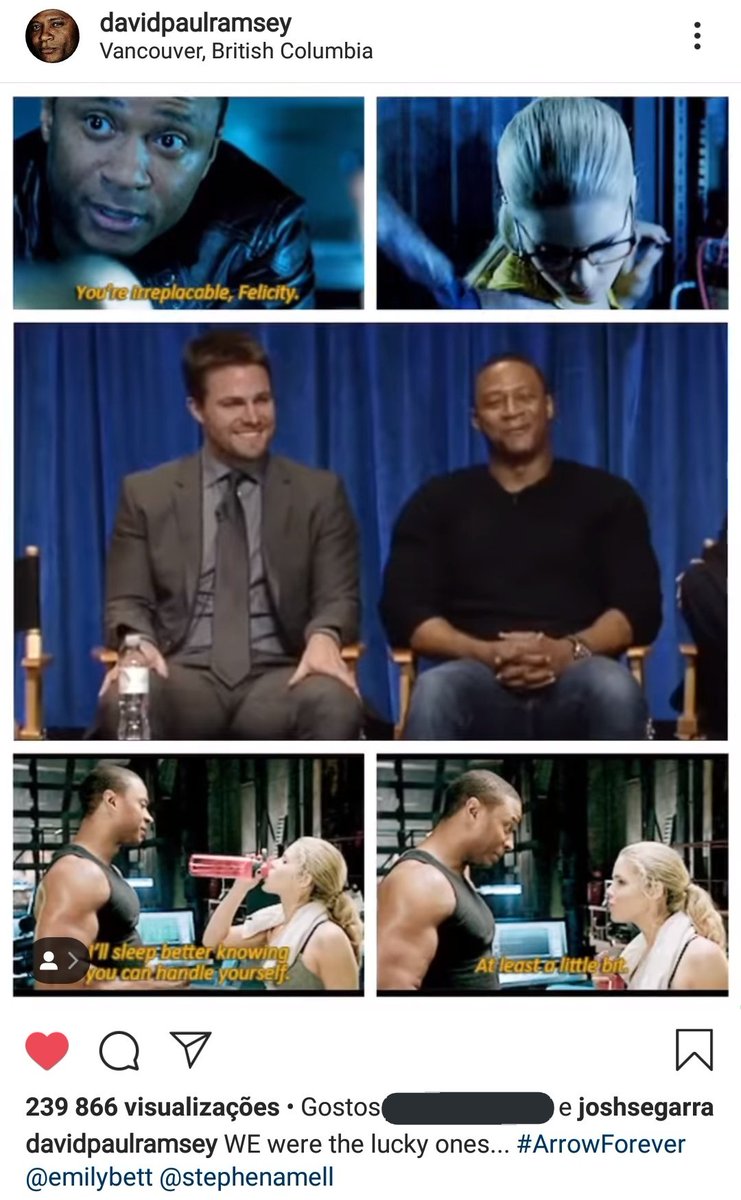 toughshipper's tweet photo. Real life friendships. My eternal OTA! 😭❤ #Olicity #Delicity #Diglicity #Arrow https://t.co/Q4yuAfRN23