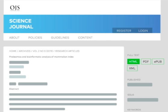 scispace's tweet image. our #OJSplugin for conversion from MS-Word manuscripts to JATS XML is now available. Request us a plugin by sending email to journals@typeset.io

#OpenJournalSystems #OJS #ScholarlyPublishing #JATS #XML #Journals