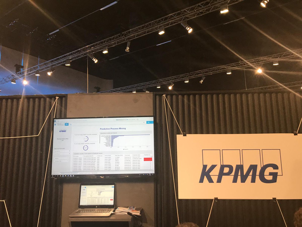 HimaliniA's tweet photo. I am excited to be at the KPMG booth at #Celosphere in #Munich!

@Celonis @KPMG_NL #KPMG #ProcessMining #BusinessTransformation https://t.co/vl0QAaeoA3