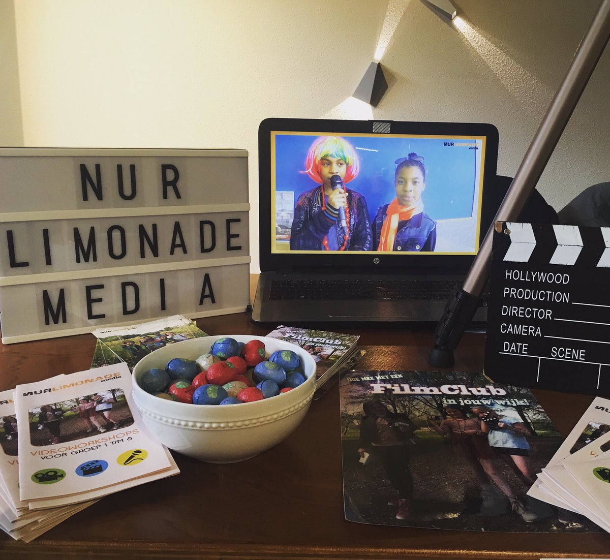 Vandaag staan we weer op de informatiemarkt van Mocca!