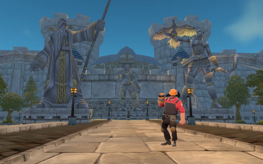 jonluci1's tweet image. @EngineerVisits the engineer visits old stormwind city,about to get his first mount