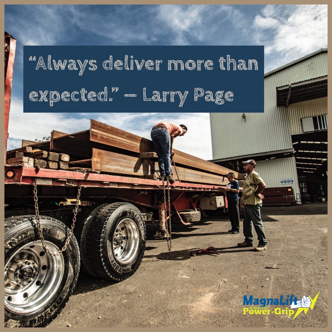 ObsidianMfg's tweet photo. Going above and beyond always wins! 💪⛓🧲🇺🇸 #WednesdayWisdom #ObsidianMFG #RockfordIL #MadeinRockford #MagnaLift #PowerGrip #AmericanMade #MaterialHandling #BelowTheHook #Steel #SteelIndustry #LiftingMagnets #LiftingEquipment #Cranes #Hook #Hoist #Sling #LarryPage https://t.co/0mBNTRK7bv