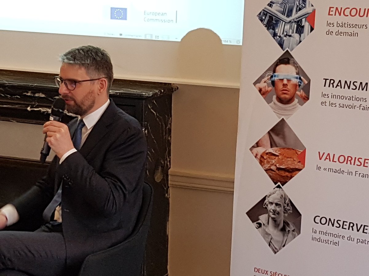 Cyril Robin-Champigneul DGRI/Commission européenne nous dit tout sur Horizon Europe et le Conseil Européen de l'Innovation - EIC. A l'hôtel de l'industrie... 100 milliards € pour l'innovation en débat !