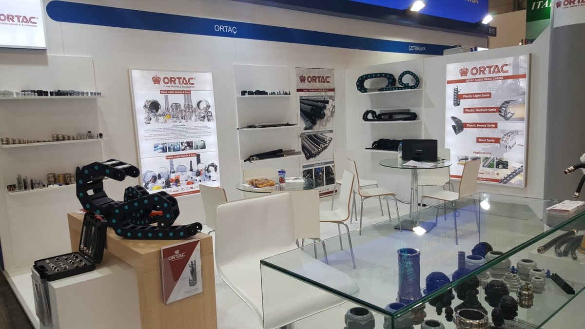 ortackablo's tweet photo. Hannover Messe fuarındayız (Hall-12 B10) , geniş ürün yelpazemiz ile dünyaya açılmaya devam ediyoruz. #HM19 #letsconnect #Automation #panelbuilding #machinery #cableprotection @hannover_messe https://t.co/qMETO6NfKJ