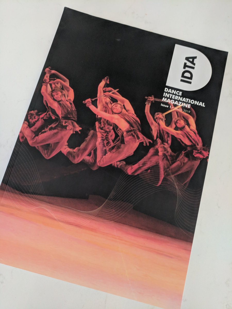 TheIDTA's tweet photo. IDTA Dance International Magazine 🎭 Have you received your March issue? We would love to hear what your favourite part of the magazine is? #IDTA #IDTAmagazine #dancemagazine #IDTAmembers #dancenews #dancearticles #danceread #danceprofiles https://t.co/0SMqoglFrd