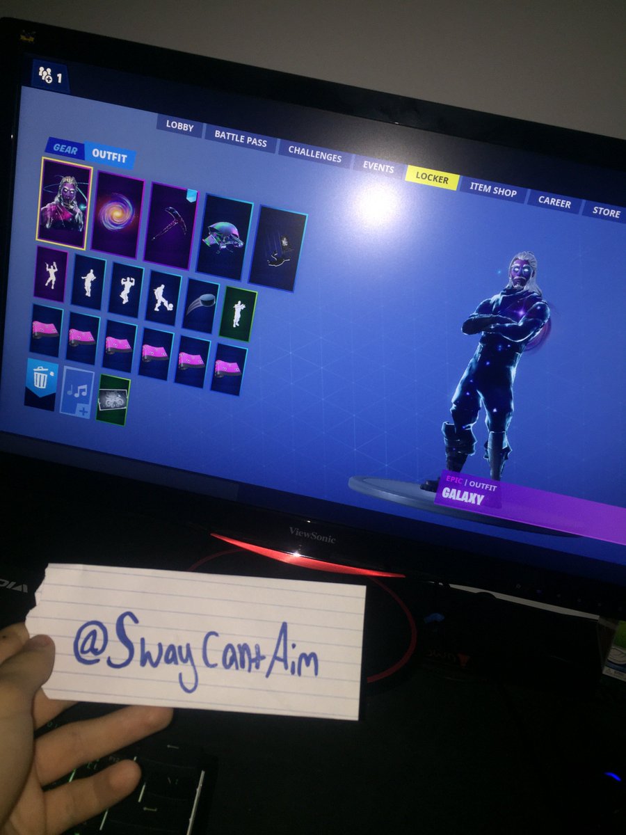 damonhuberr's tweet photo. GIVEAWAY!!! 

giving a galaxy bundle account away *ENDS ON THE 13/03/2019

TO ENTER: 

-must be following me (@SwayCantAim)
-Retweet &amp; Like
-Tag 2 friends :)     (1 can be an exception, just lowers chance)  
and thats it... goodluck https://t.co/s5iLPvtGtt