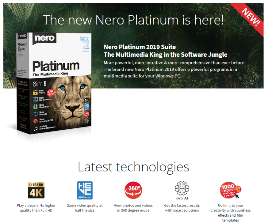 sp_alhosani's tweet photo. #NERO #PLATINUM 2019
 - Play videos in 4x higher quality than Full HD
 - Same #videoQuality at half the size
 - No limit to your #creativity with countless effects and film templates
https://t.co/PFwEWo1ZoC
#neroDiscount #sofwtareDiscount #neroOffer #softwareOffer #softwareSale https://t.co/lqqxCPLdSt